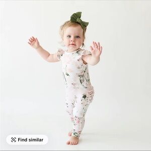 NWT Posh peanut cap sleeve romper